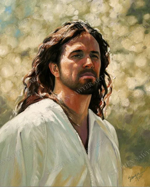 Divine Dignity, painting by Stephen Sawyer