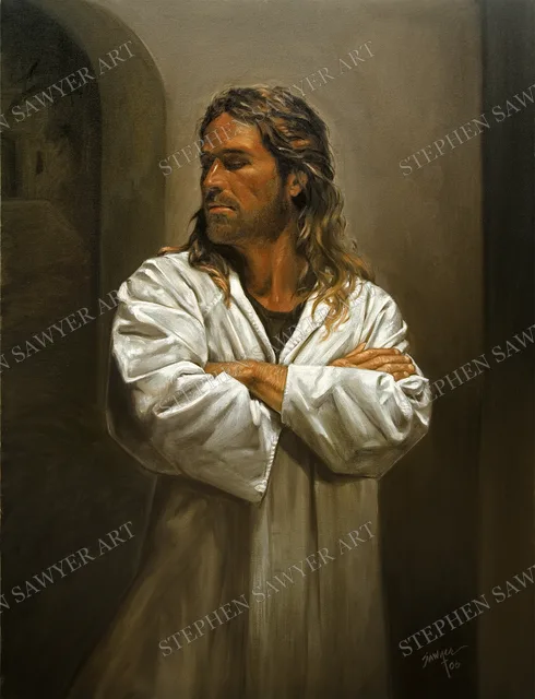 Hero, painting by Stephen Sawyer