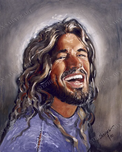 Joy to the World, painting by Stephen Sawyer