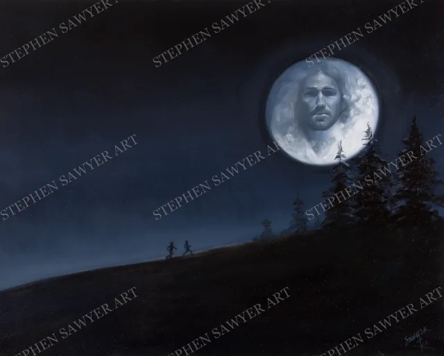 Reflected Glory, painting by Stephen Sawyer
