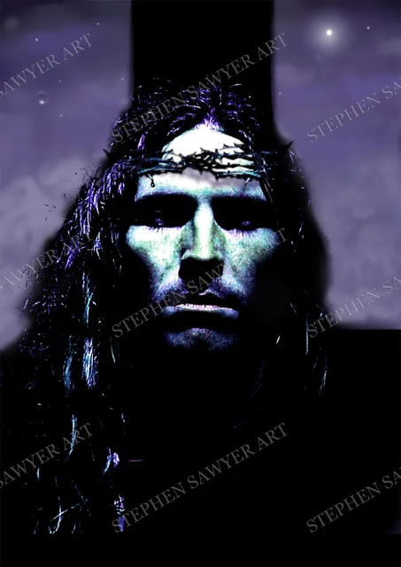 Silent Night, painting by Stephen Sawyer
