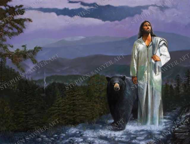 Spirit of the Smokies, painting by Stephen Sawyer