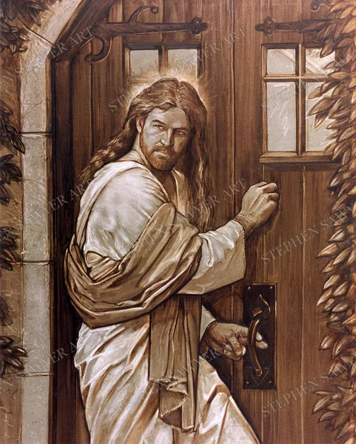 The Door of Hope, painting by Stephen Sawyer
