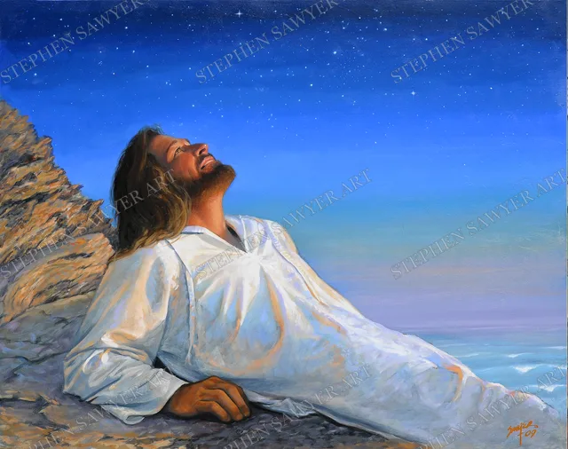 The Sabbath, painting by Stephen Sawyer