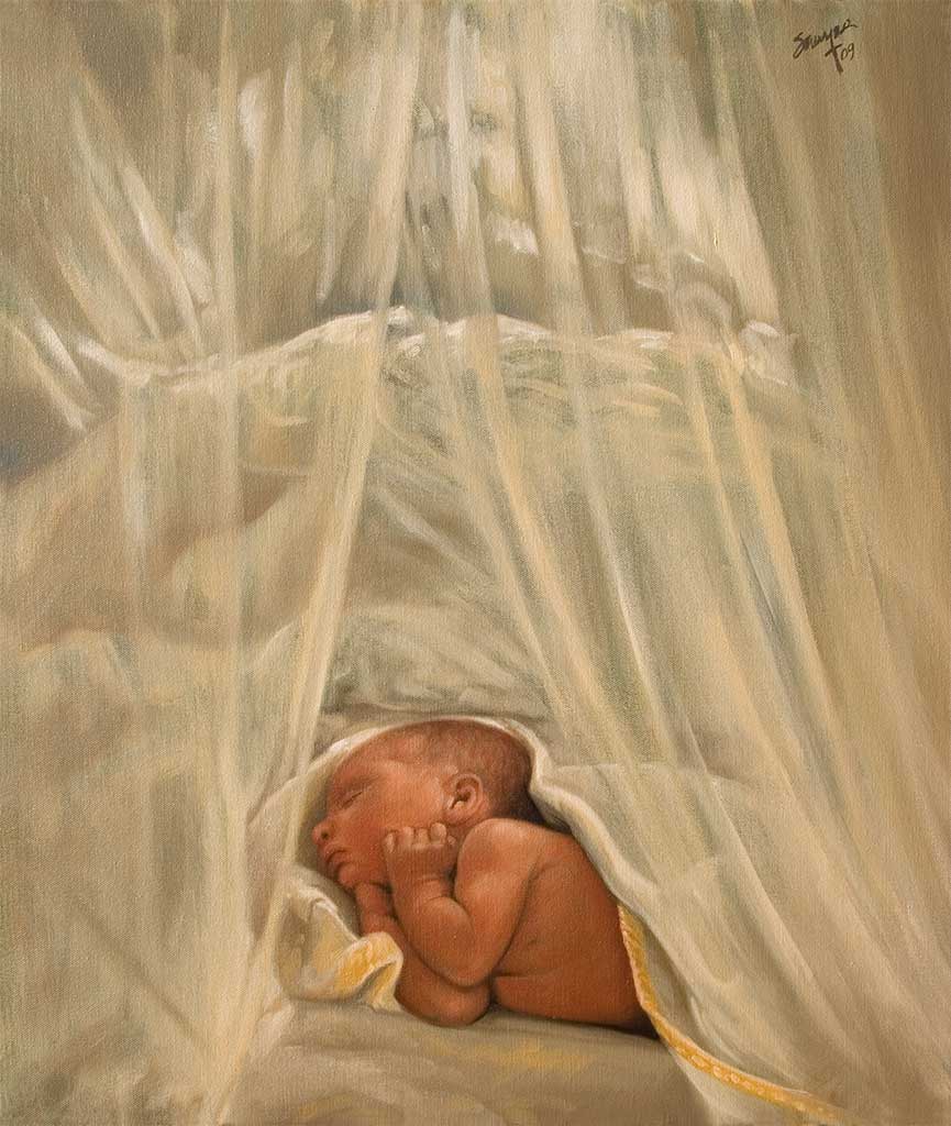 Sacred work, painting VI