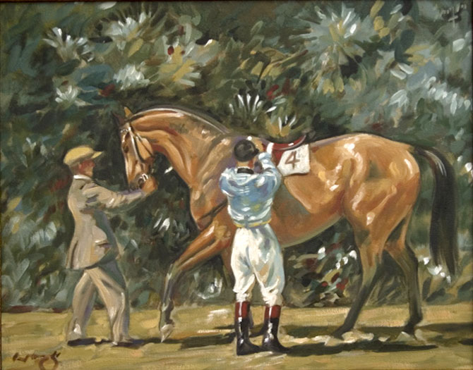 Homage to the Masters study by Stephen Sawyer